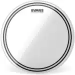 Evans 13 drumhead for smooth sound