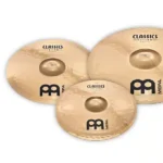 Meinl 4 pieces drum cymbals with crisp sound
