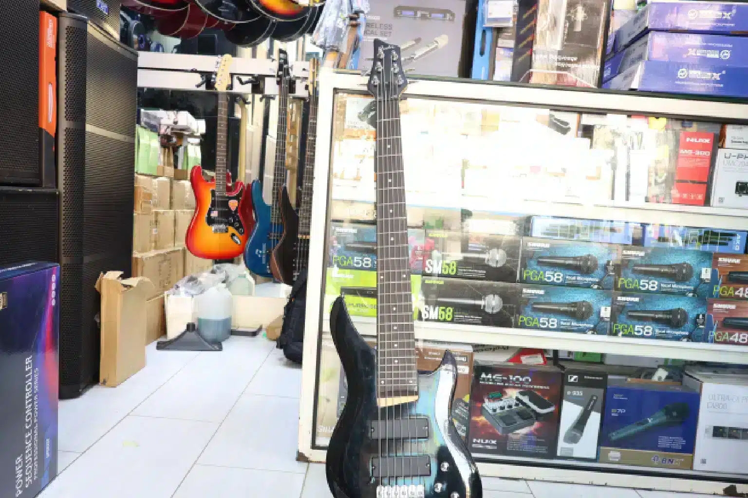 Fender bass guitar