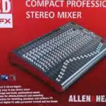 Allen & Heath 22 FX for live performances,