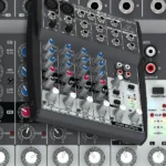 Behringer 802 USB mixer for podcasting