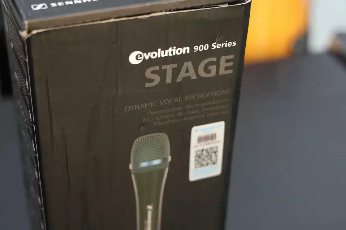 Vocal microphone for musicians