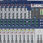 Soundcraft Signature 16 mixer with phantom power
