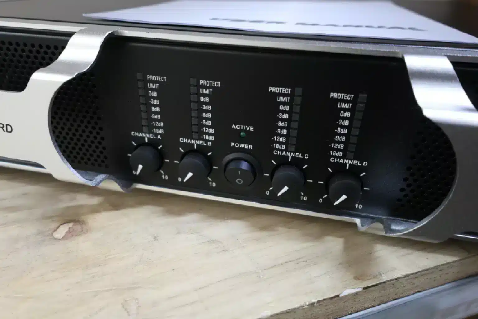 TD 4800 amp user manual