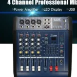 Max PMX 402 USB mixer with phantom power