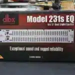 Behringer DBX 231s EQ manual