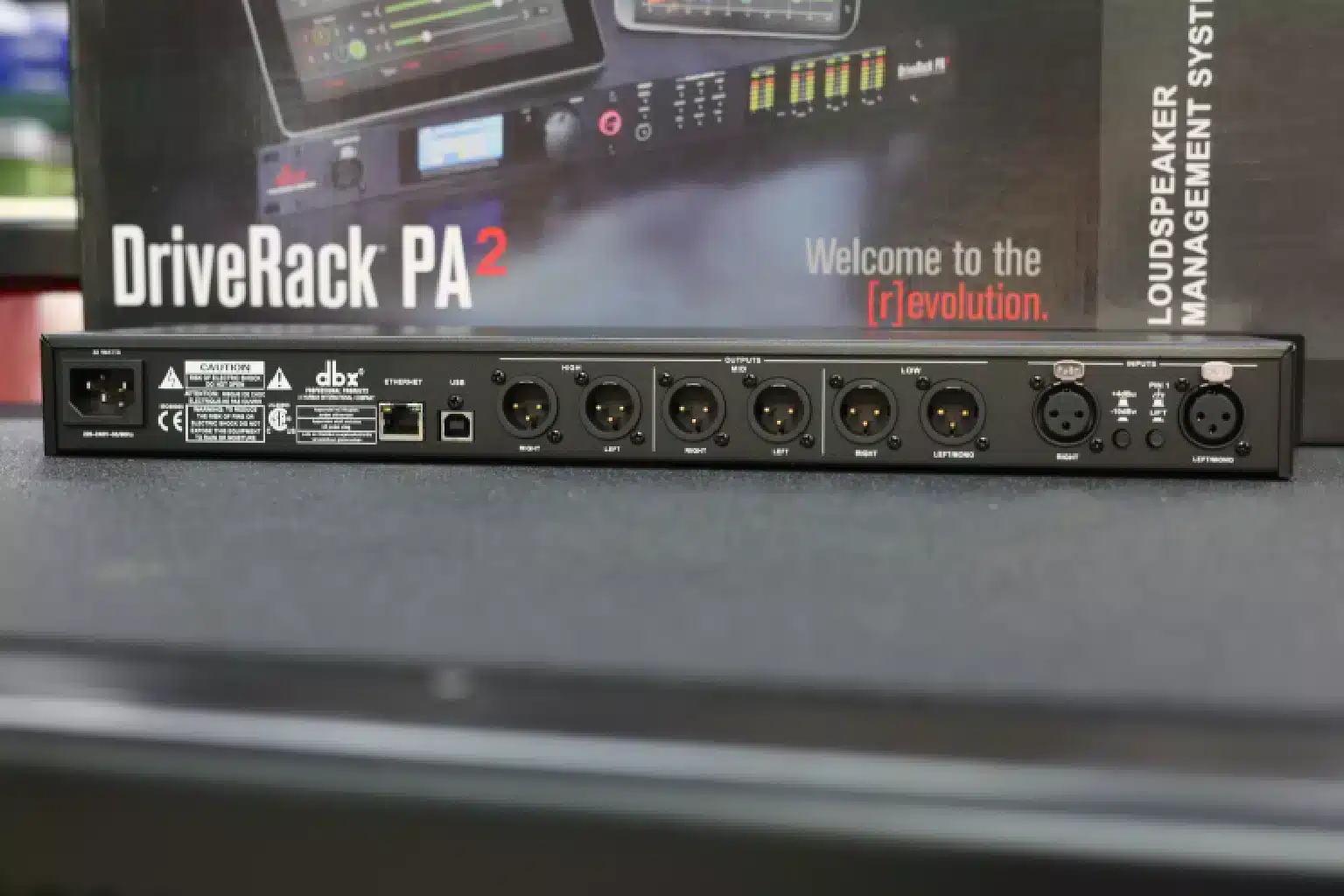 Behringer DBX DriveRack PA² features