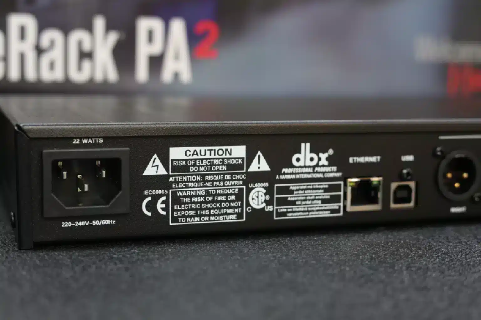 Behringer DBX DriveRack PA² settings