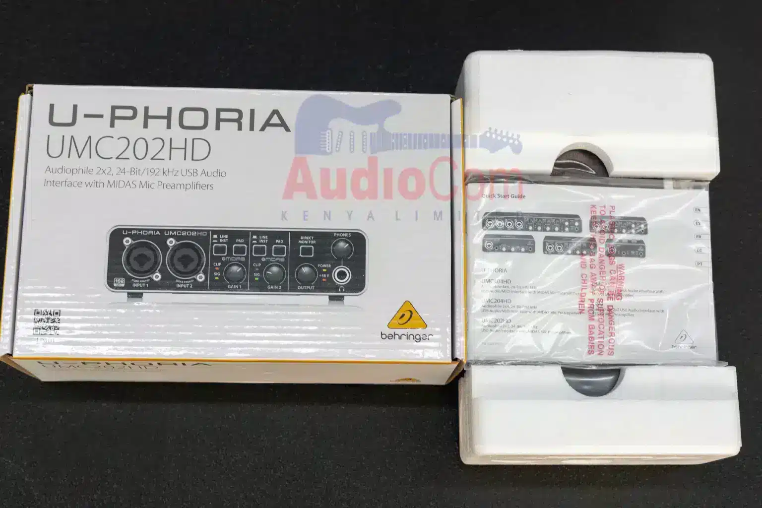UMC202HD sound quality 