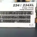 Behringer DBX 234XL Crossover manual