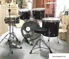 acoustic drum set