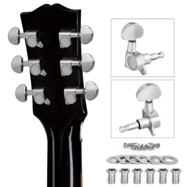 Guitar turning pegs