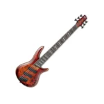 ibanez srms806 btt 6 string bass workshop electric bass bartolini pickups brown topaz burst 1 srms806btt