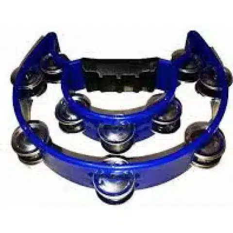 Double rings tambourine