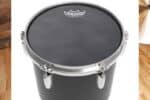 Black Suede 13″ drumhead