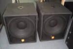 JBL JRX 118S bass performance