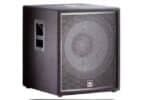 JBL JRX 118S subwoofers