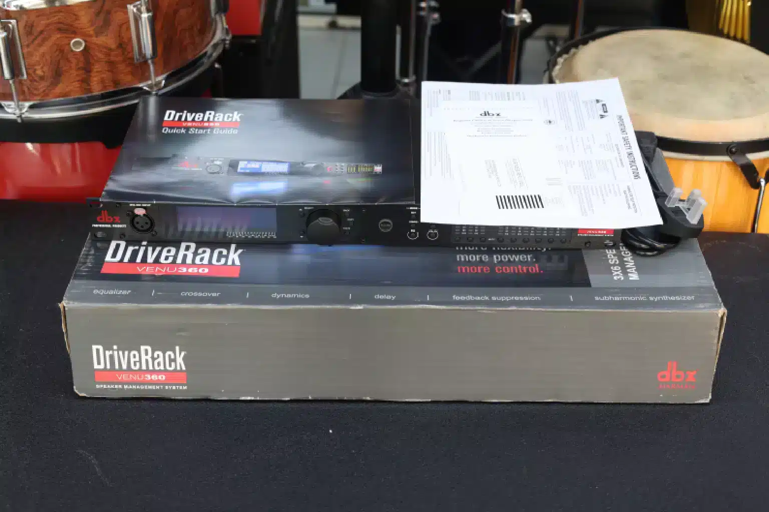 Behringer DBX DriveRack VENU360 signal processing