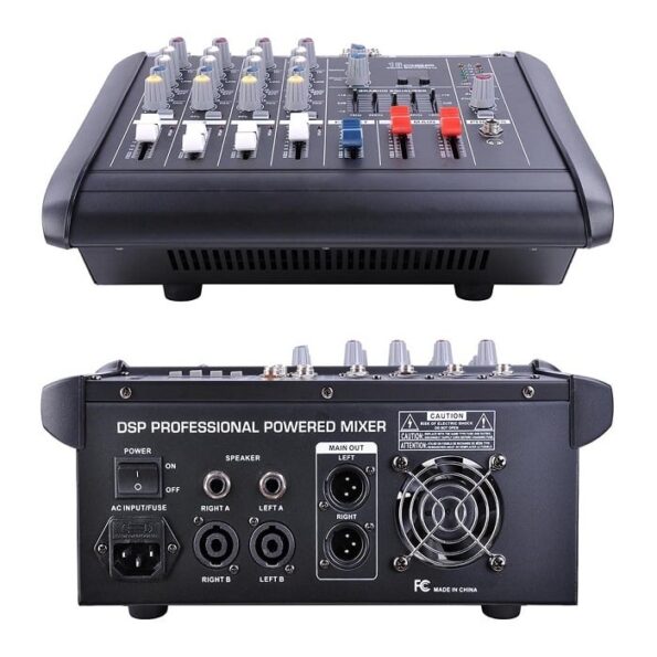 4 channel powered Audio