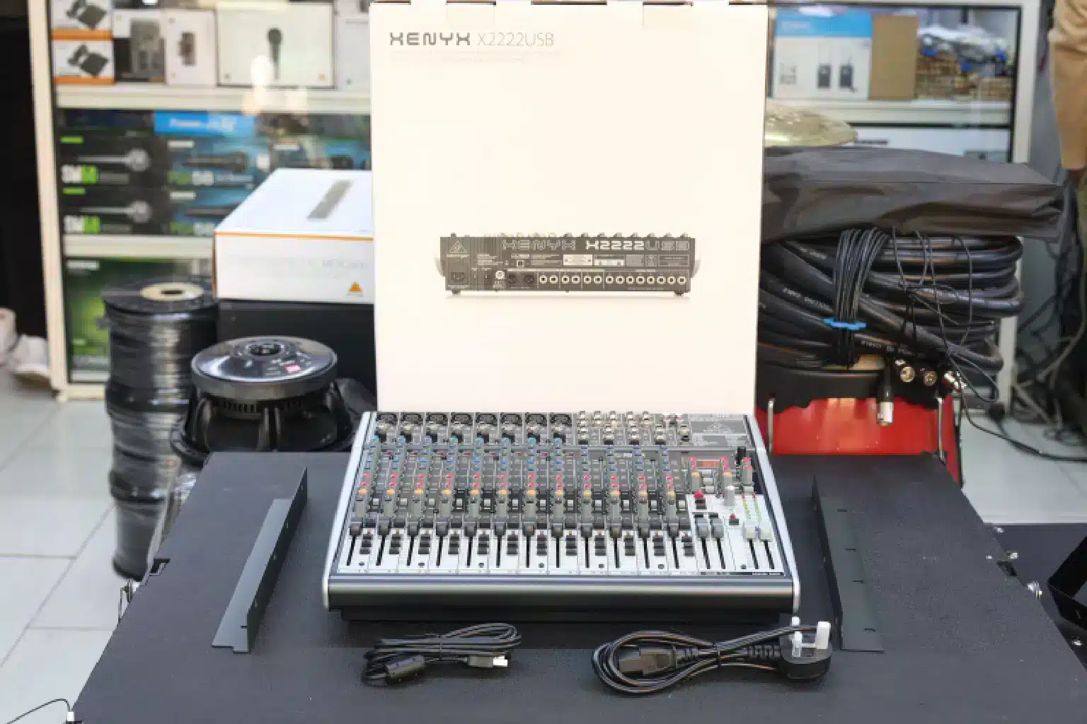 QX2222USB 2/2-Bus Mixer Nairobi