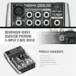 Behringer Q502USB audio interface Nairobi