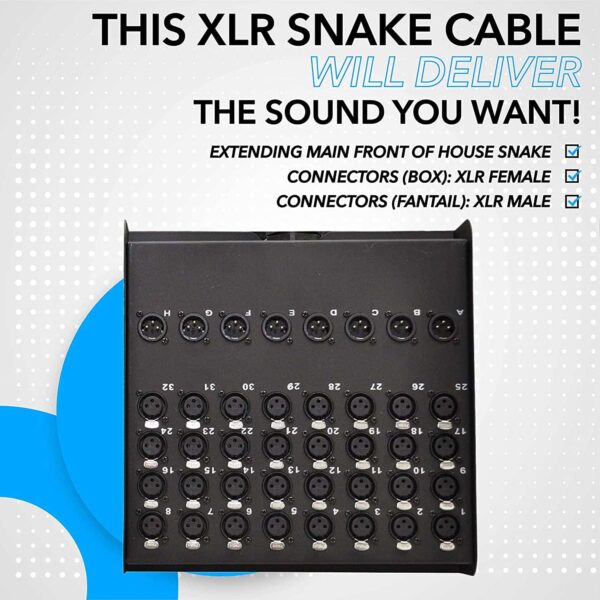 32 Channel Snake Cable
