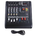 4 channel powered Audio Mixer