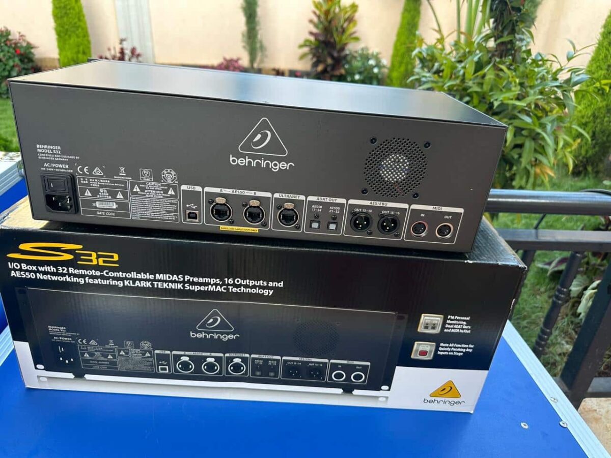 16 Outputs and AES50 Networking