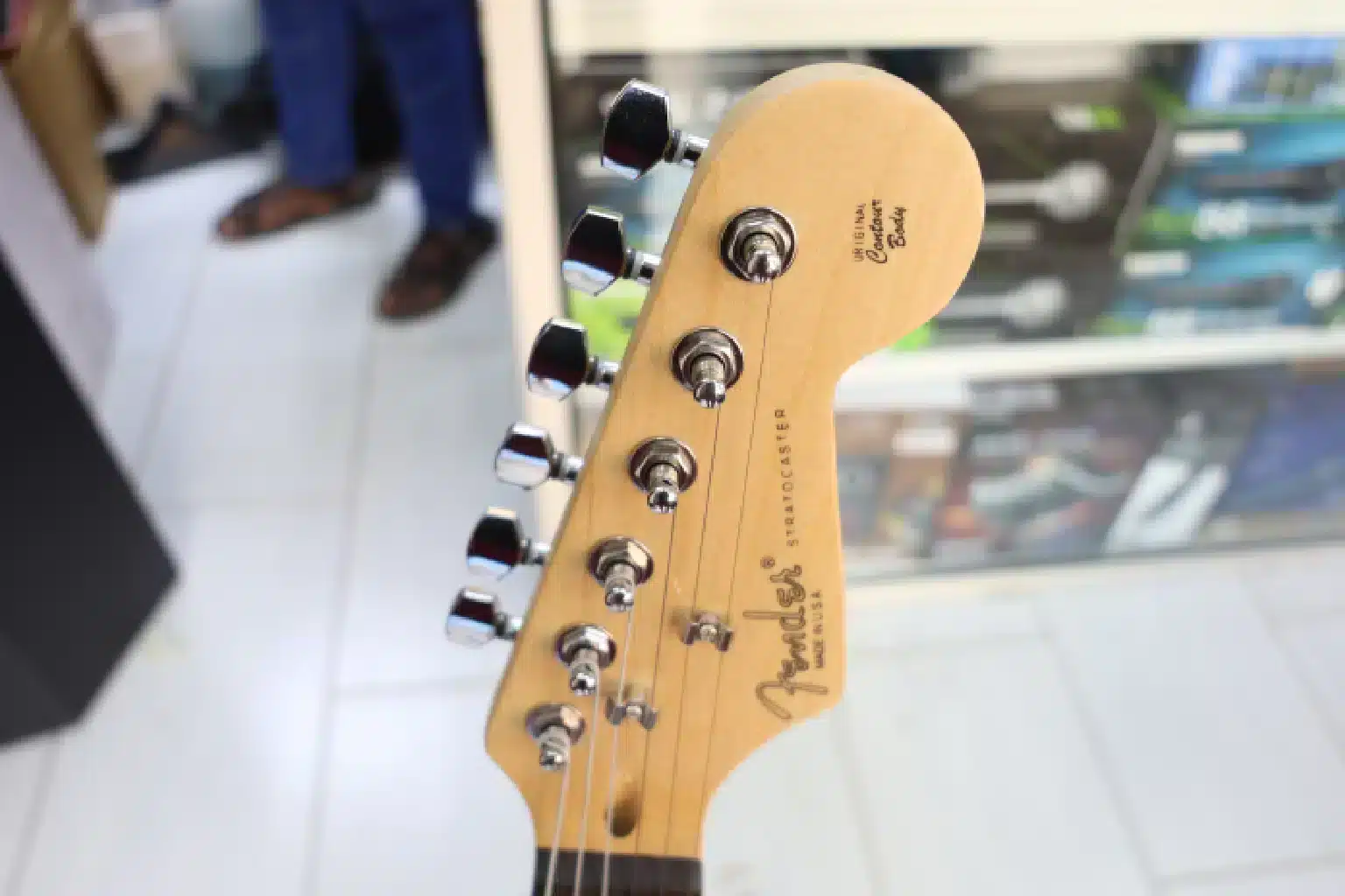 Premium Fender guitar