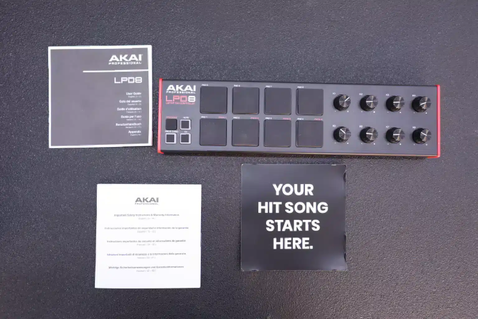 Akai LPD8 portability