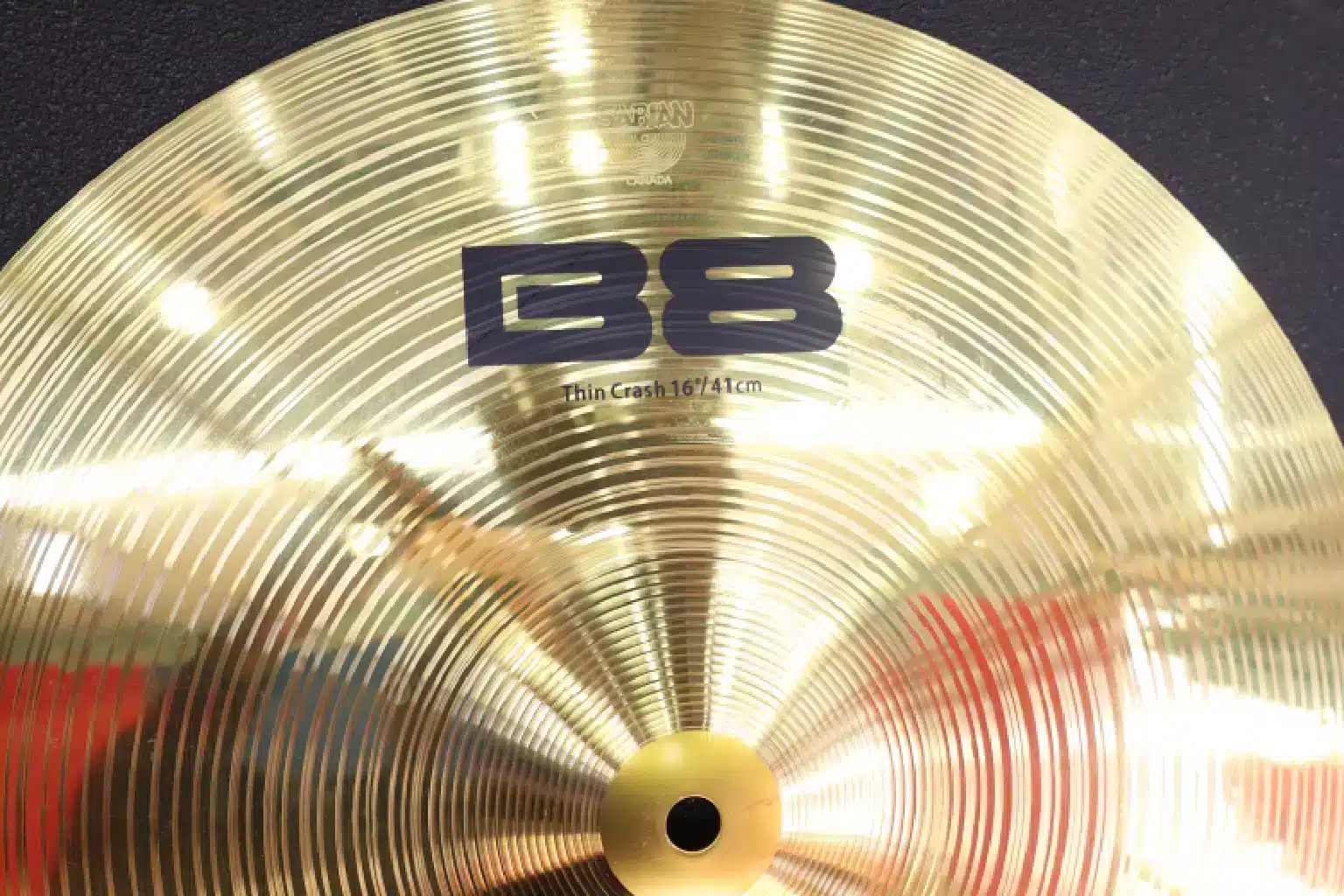 Sabian B8 16" durability