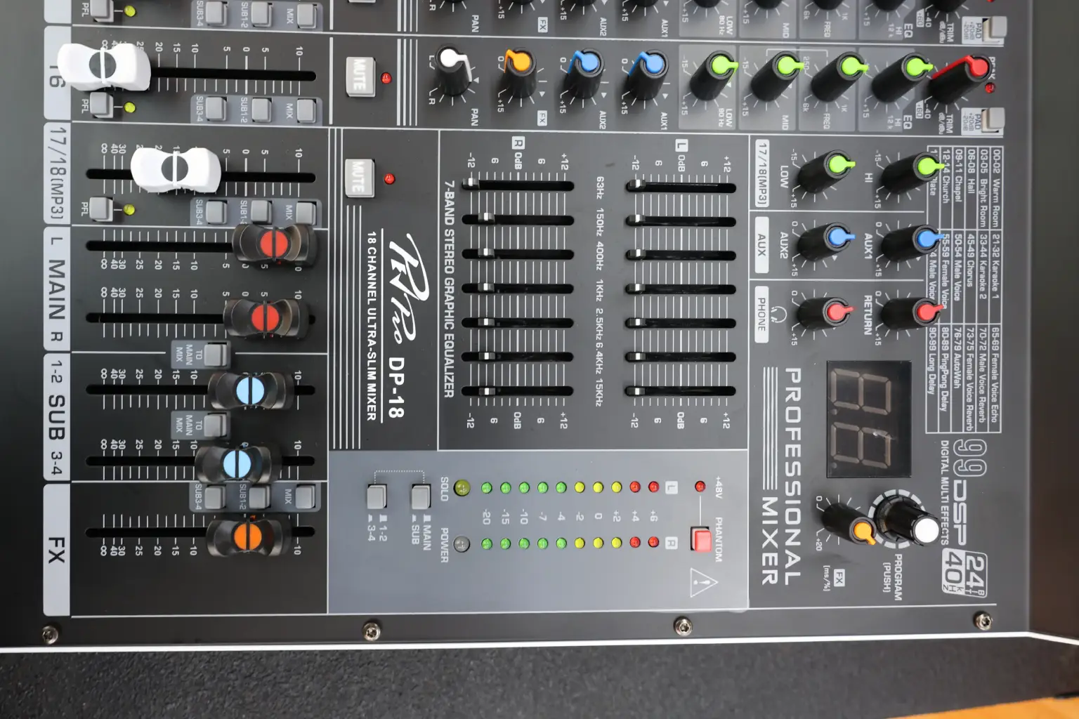 Pev Professional Mixer 
