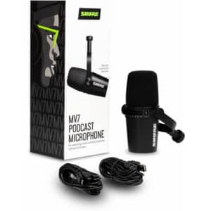 Shure MV7 podcasting setup Kenya