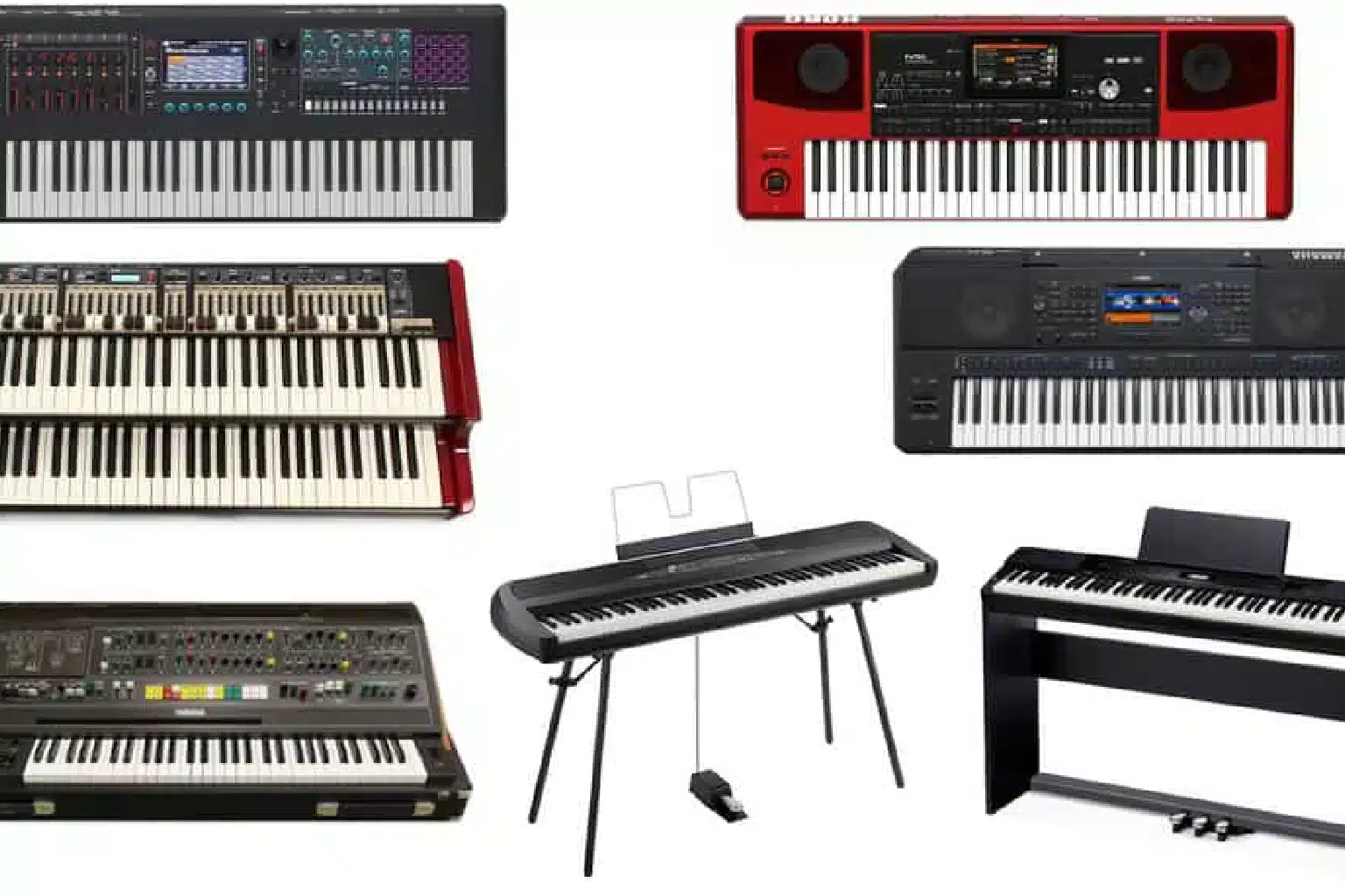 Types of Keyboards and Pianos