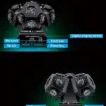 3-head beam lights